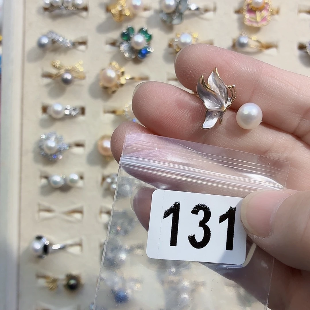 淡水珍珠耳饰合金