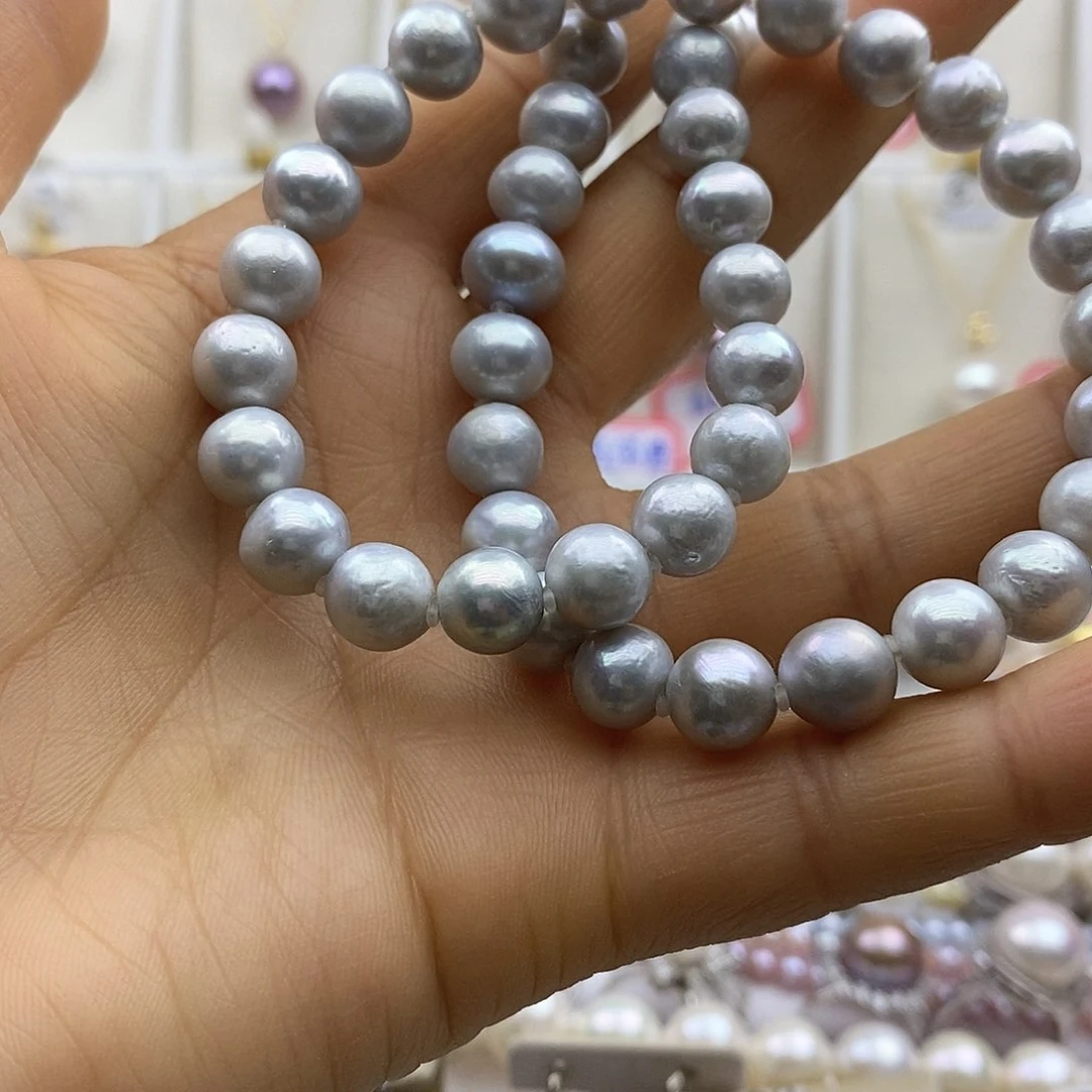 淡水珍珠吊坠(赠链)合金