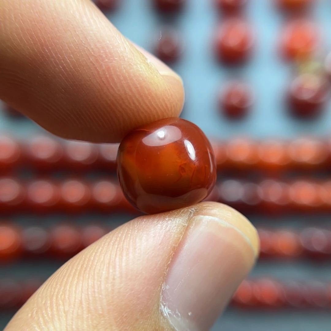 南红玛瑙珠宝奇石未镶嵌尺寸11.2/10.2火焰