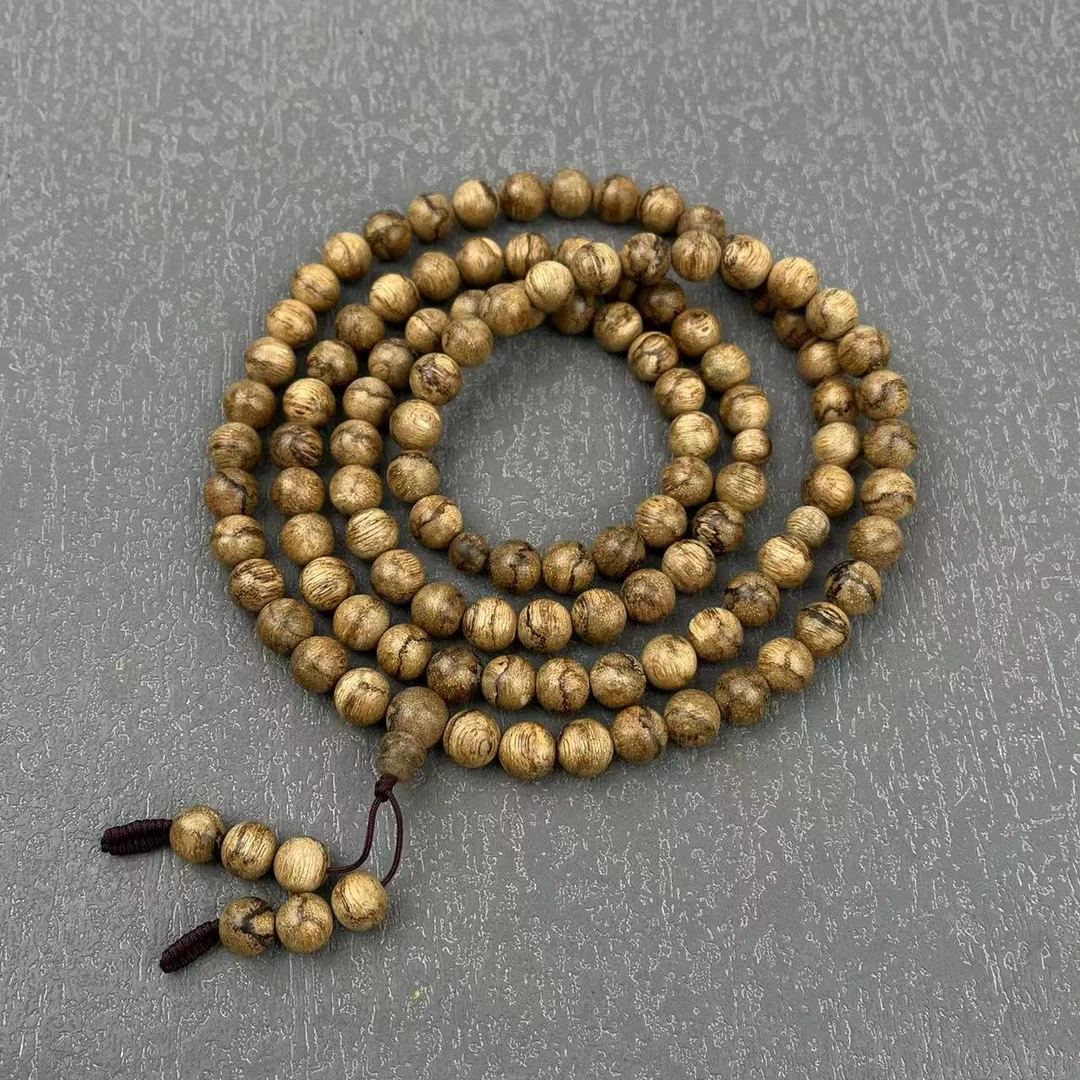 沉香天然沉香手串9MM圆珠长串多样性发货一条P（479）