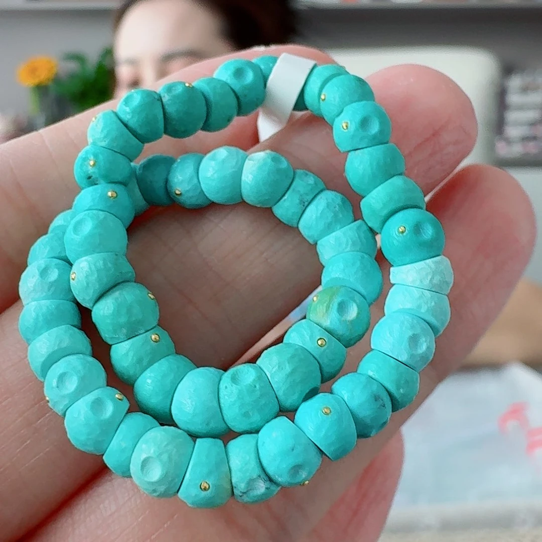 未镶嵌绿松石珠宝奇石