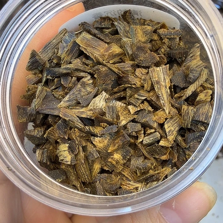 展***端线香棋楠的油叶子沉水树丁碎料30克