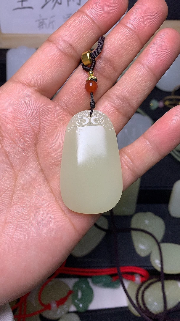 精品吊坠双龙护主平安牌