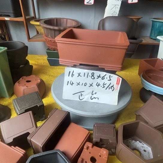 宜兴紫砂花盆种植