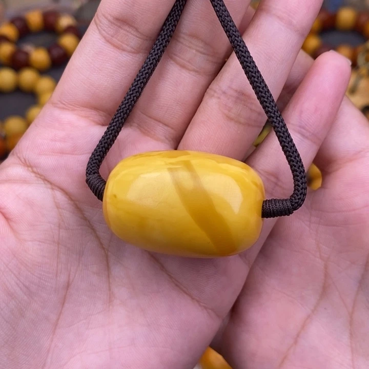 琥珀未镶嵌裸石蜜蜡L