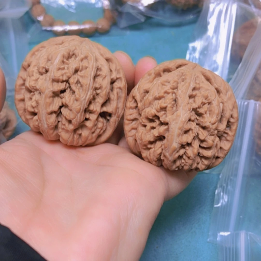 【闪购商品】摆件核桃47粗筋全品缺肉