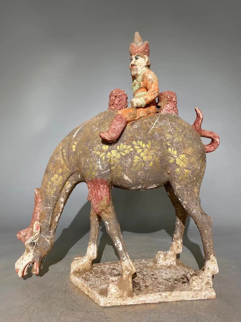 陶器人物俑北方丝绸之路