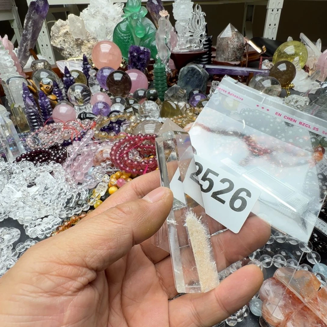 水晶摆件未镶嵌波*水晶2526