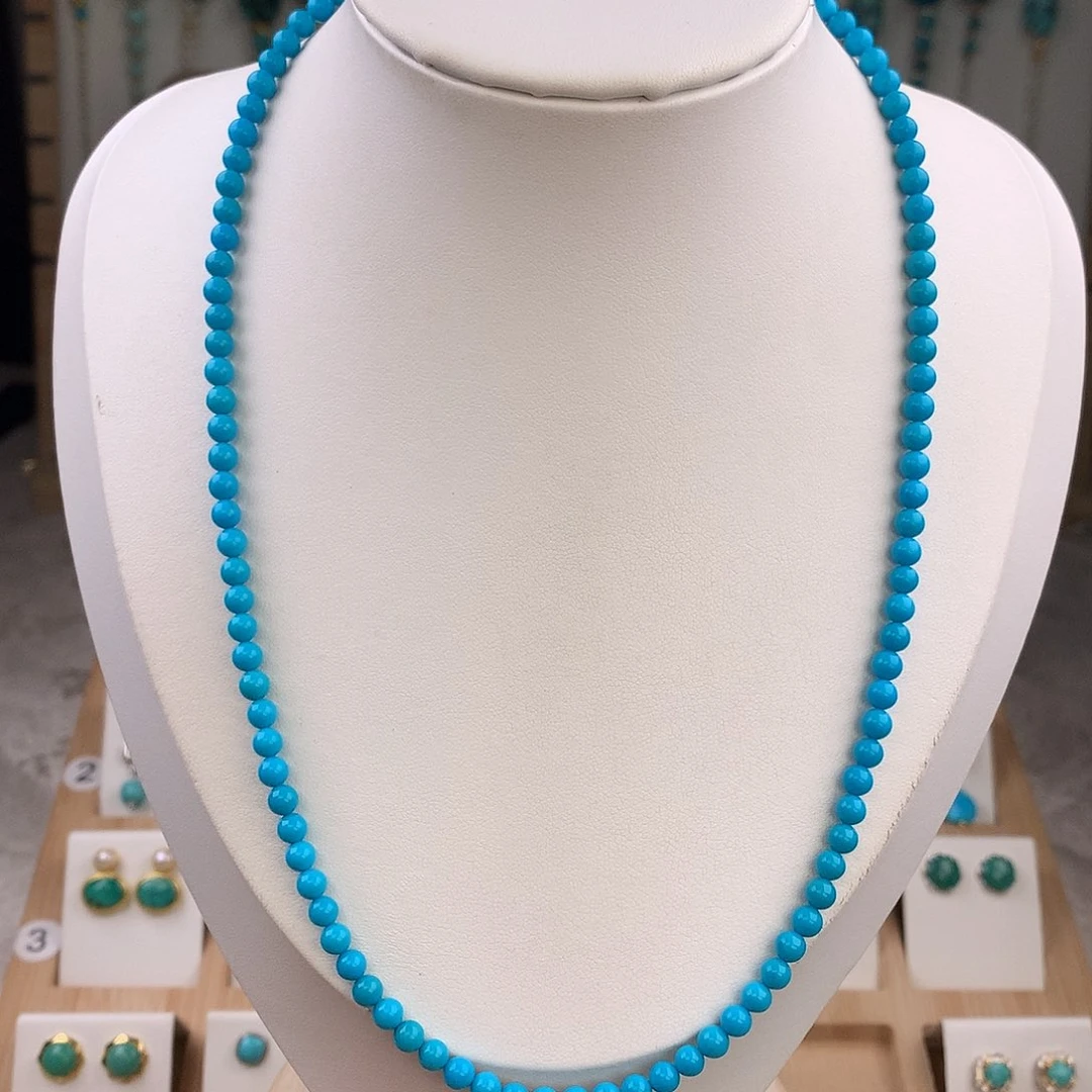 姐***来绿松石未镶嵌颈饰