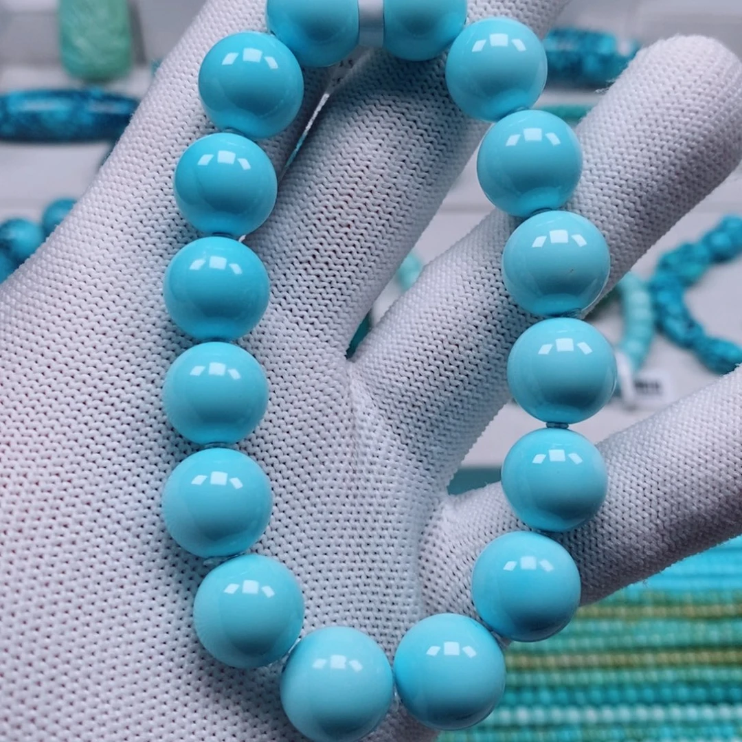 绿松石未镶嵌手串