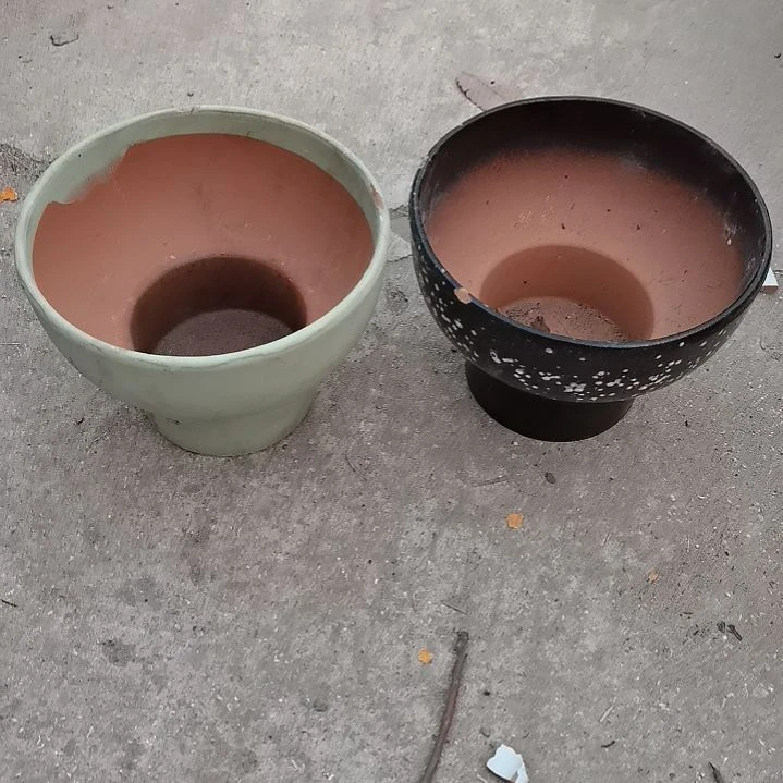 红陶19/14瑕疵口磕碰