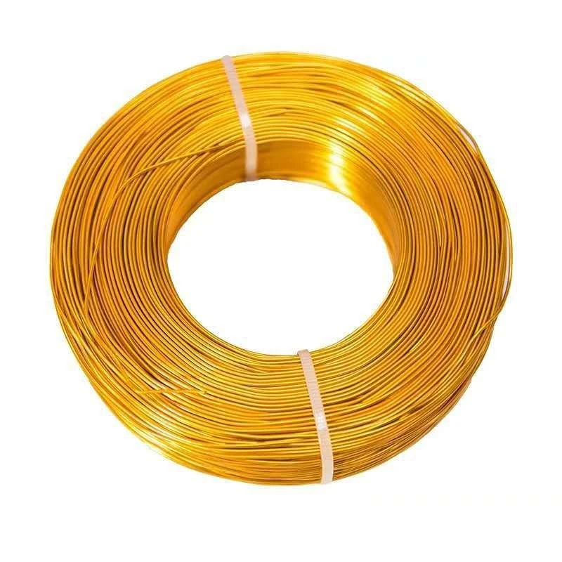 至3.0mm铝丝用于DIY富贵树孔雀编织精致工艺材料