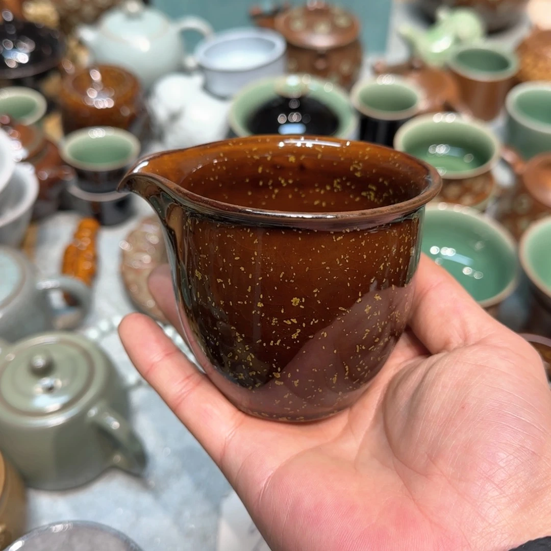 小金茶具青瓷茶器