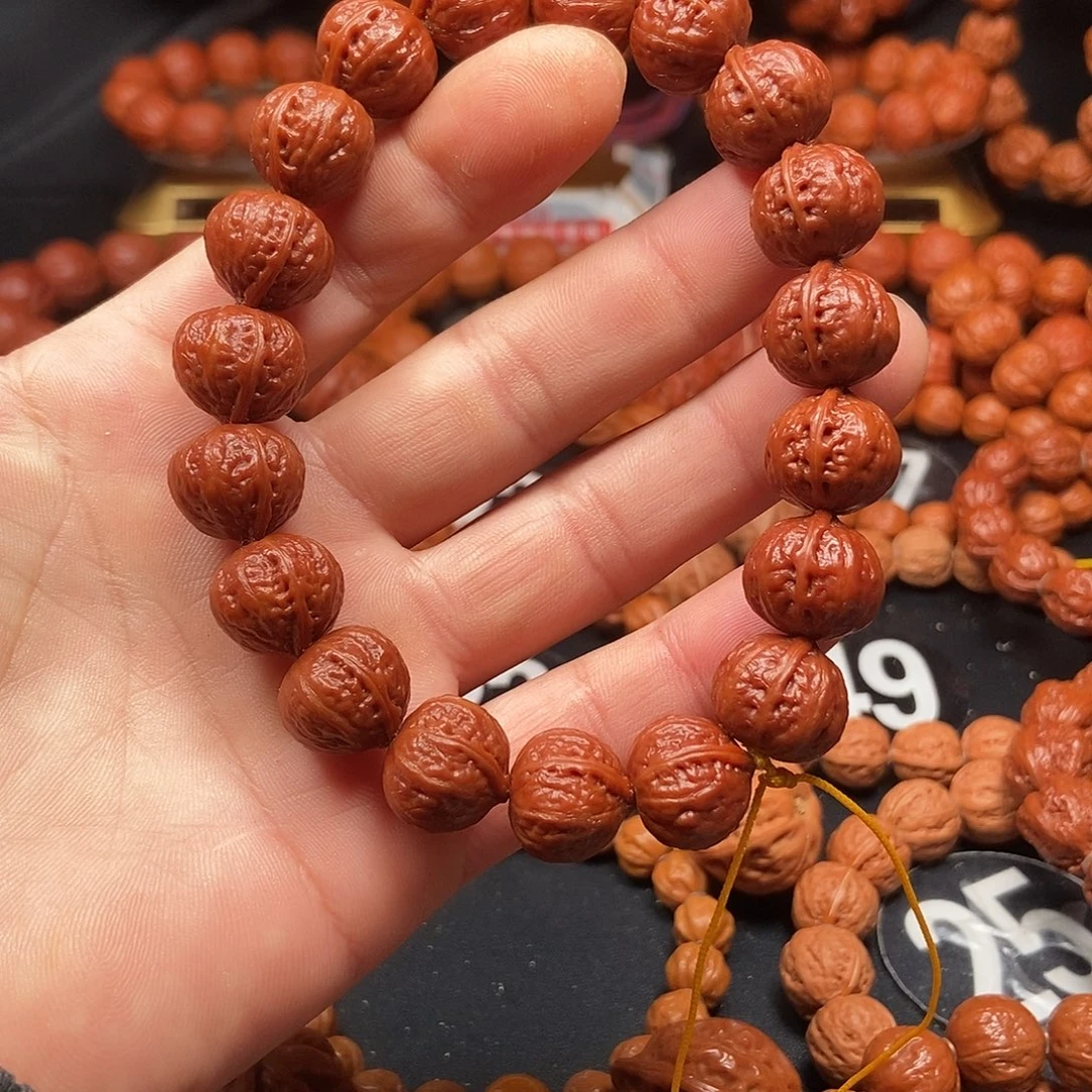 曉***禮文玩核桃手串元宝么盘15