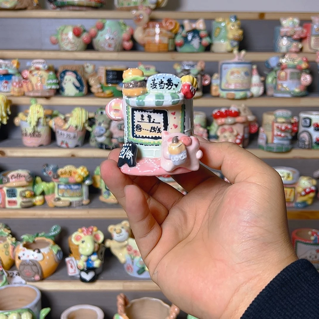 *****老梧家的手工多肉花盆