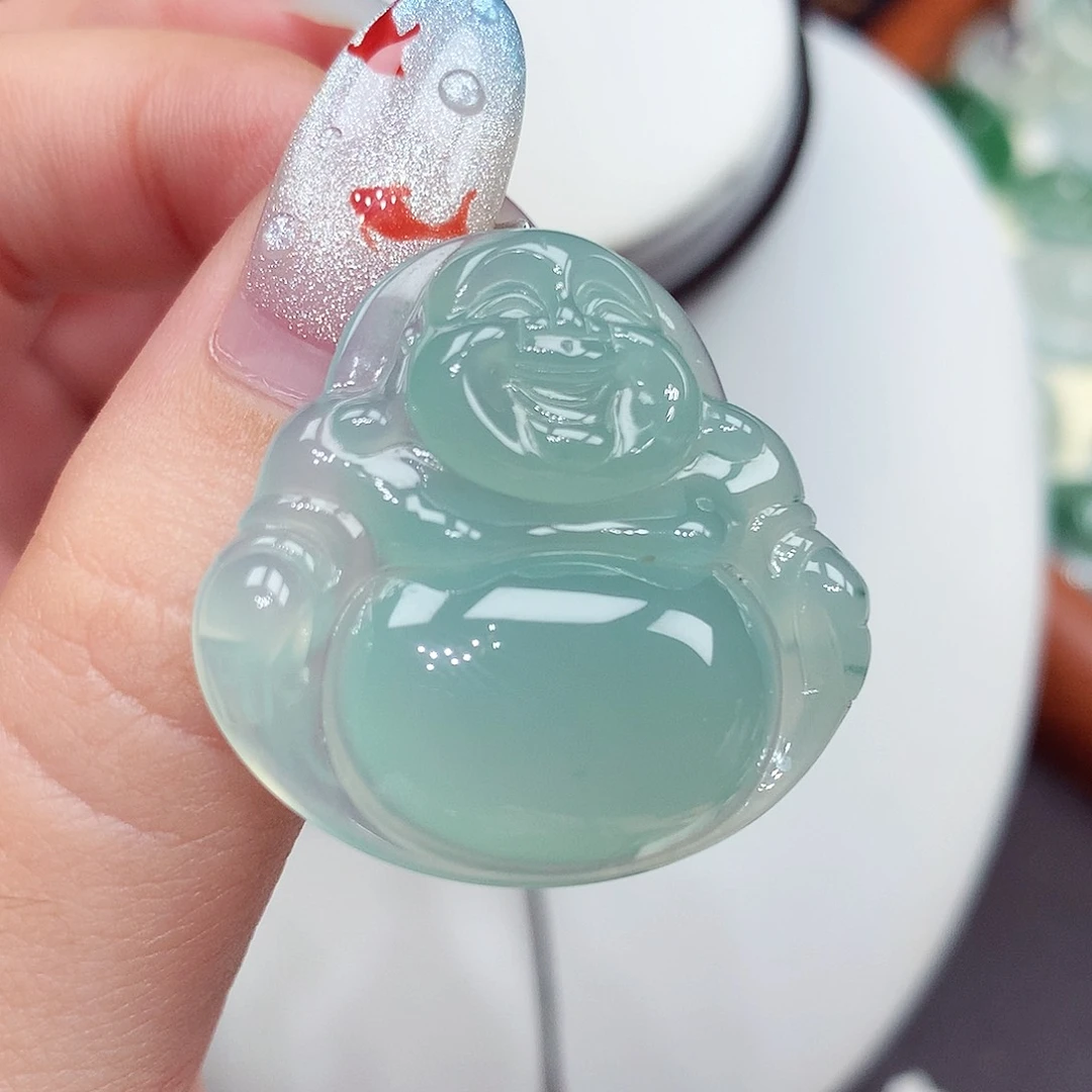 翡翠未镶嵌颈饰翡翠38，30/32/5.8