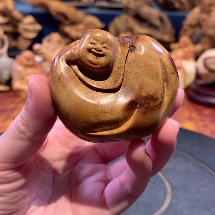 柏木（崖柏）根雕摆件