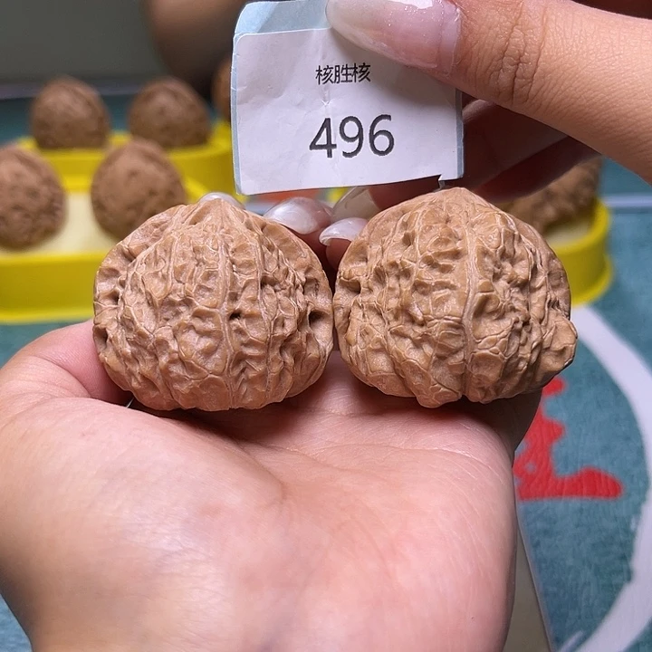 文玩核桃把件南瓜墩42.496