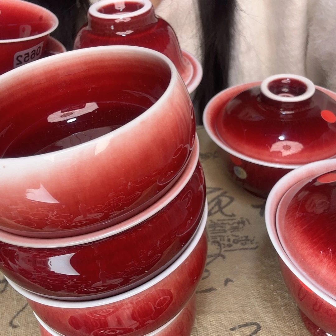 杯景德镇郎红陶瓷