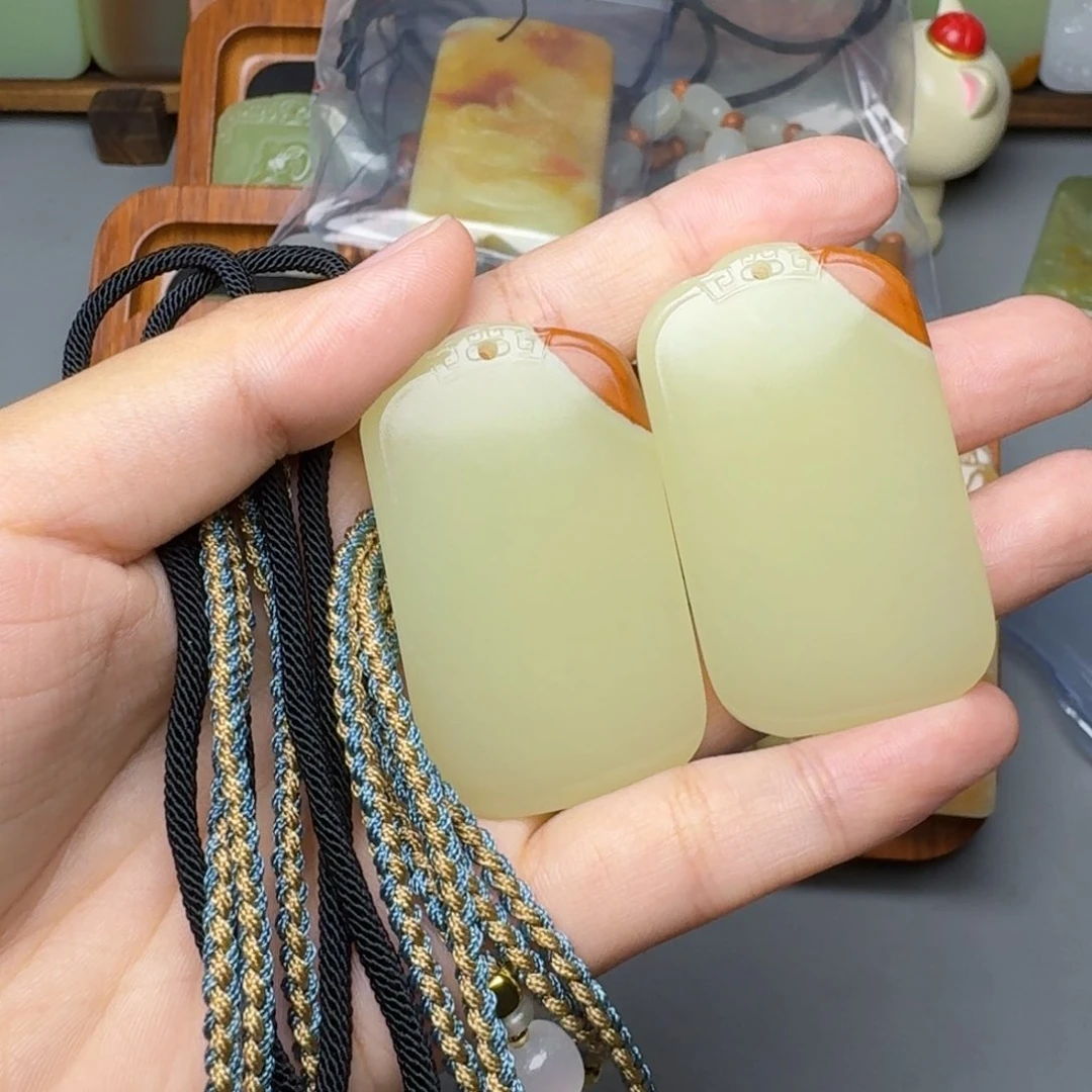 小*鸟新疆昆仑山脉料平安牌