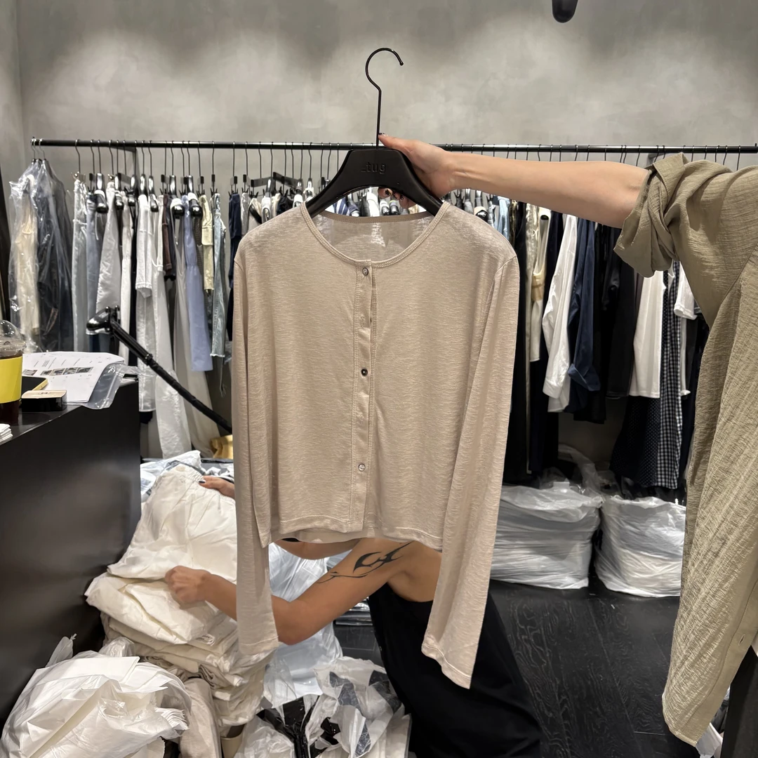 【非凡领域】韩国正品/NO退/TUG/新款贝壳扣/滑滑开衫/5070104
