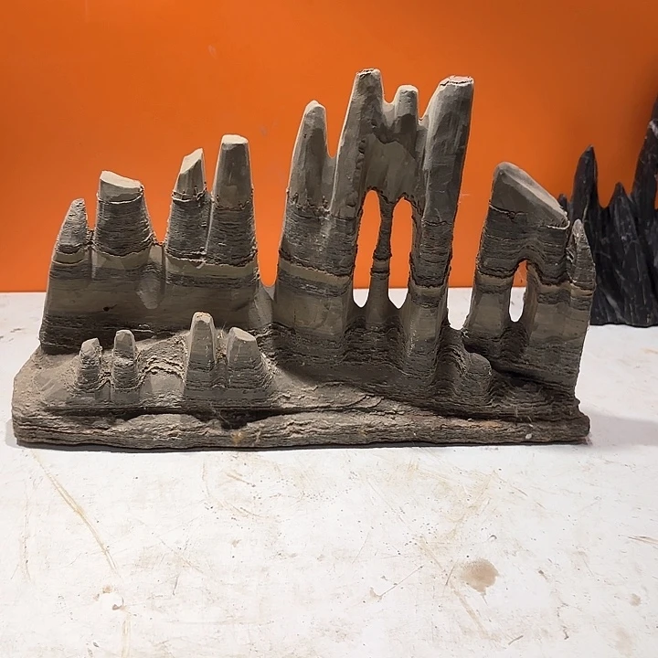 茶宠感*奇石茶宠鱼缸文房摆件