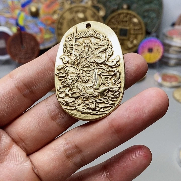 铜现代仿制工艺文创铜币