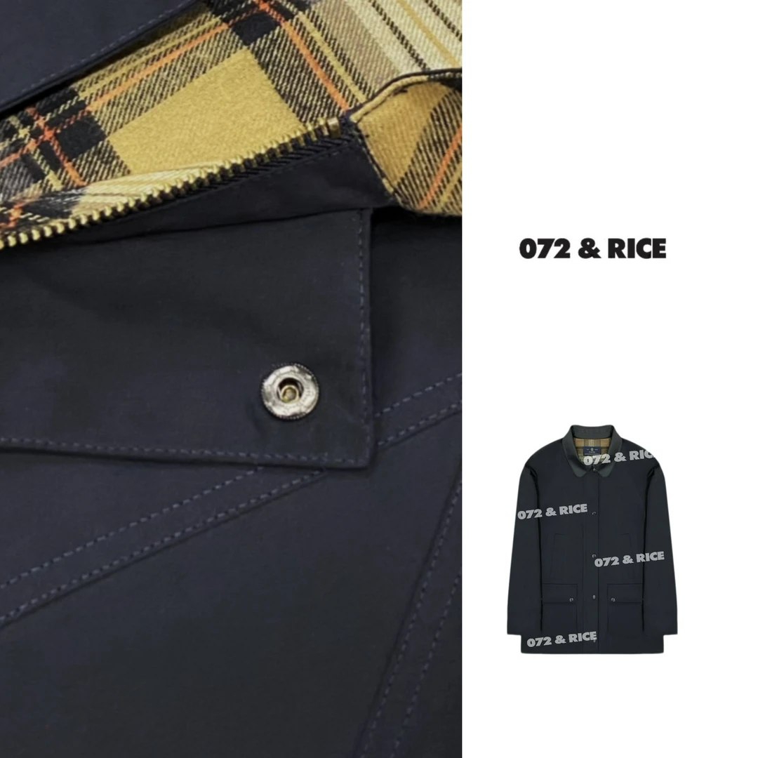 072 & RICE【英格】秋季休闲翻领单排扣长袖外套 31XB66Z*