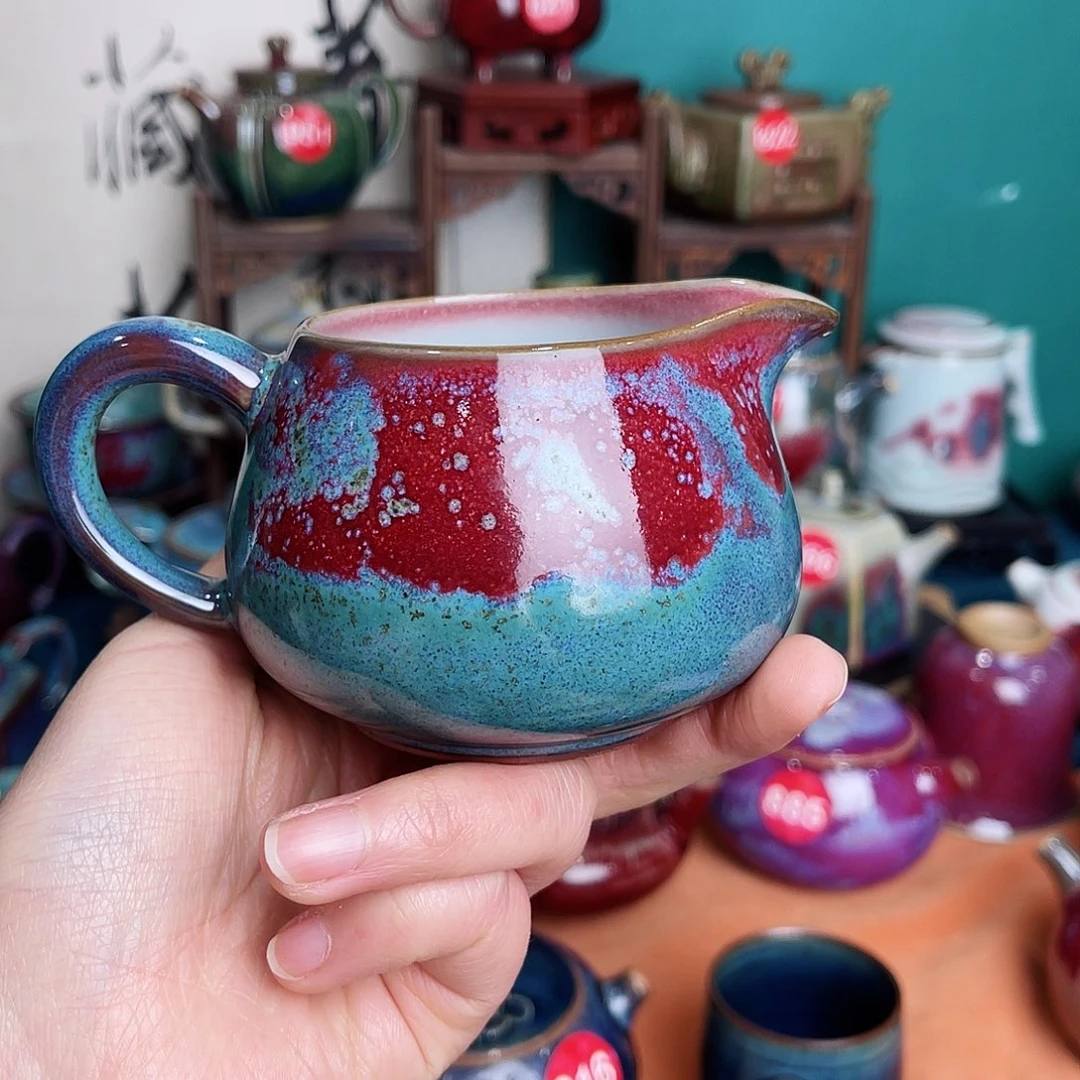 壶F*j钧瓷艺术作品壶