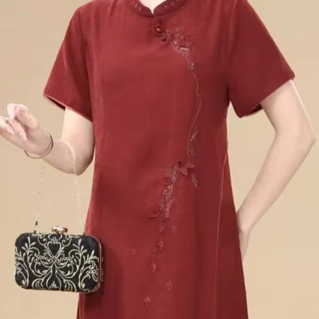 中老绮秀056女式连衣裙