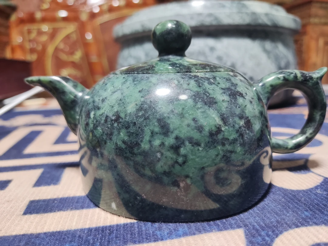 ［藏地小虎］西藏林芝藏玉茶壶参 配客人杯