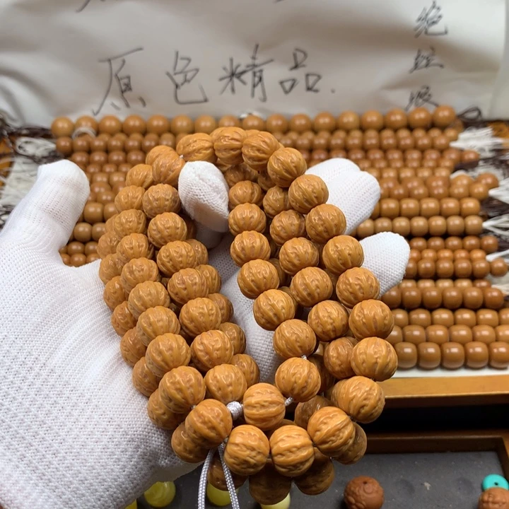 醉***剑猴头核桃手串猴头核桃