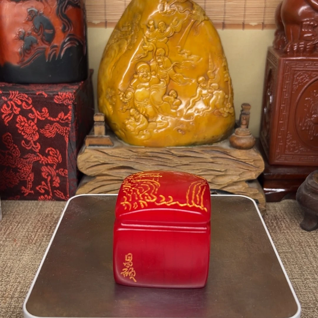 寿山石印石精品印章