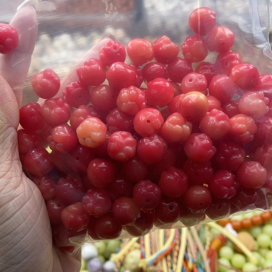 白玉菩提吊坠Z/12mm/20+2颗有油