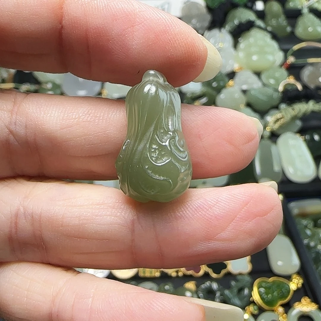 吊坠(不含链)未镶嵌和田玉