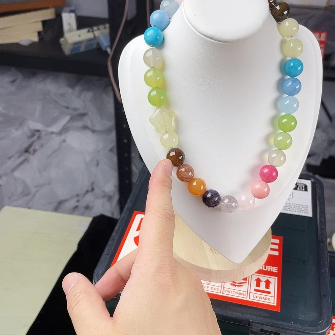 水晶手链银S925镶嵌