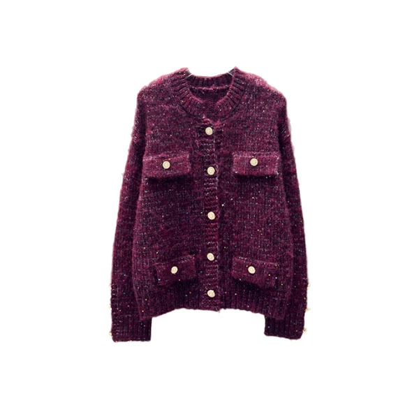 高级感轻奢休闲时尚女装上衣 81606红