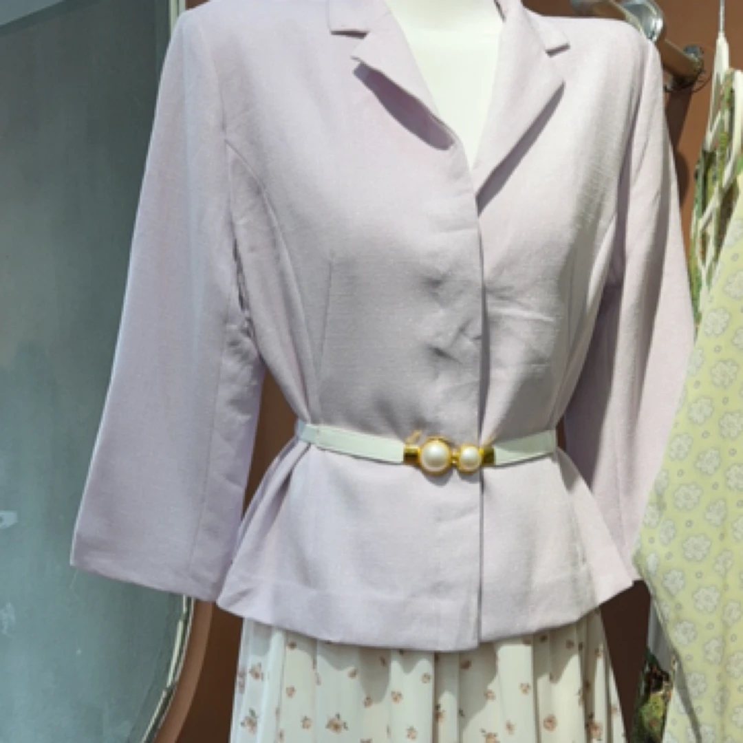 中古vintage古着女装复古大衣气质时尚优雅