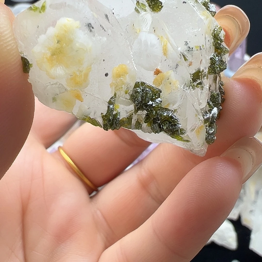 珠宝半成品紫晶银S925镶嵌天然水晶家居摆件