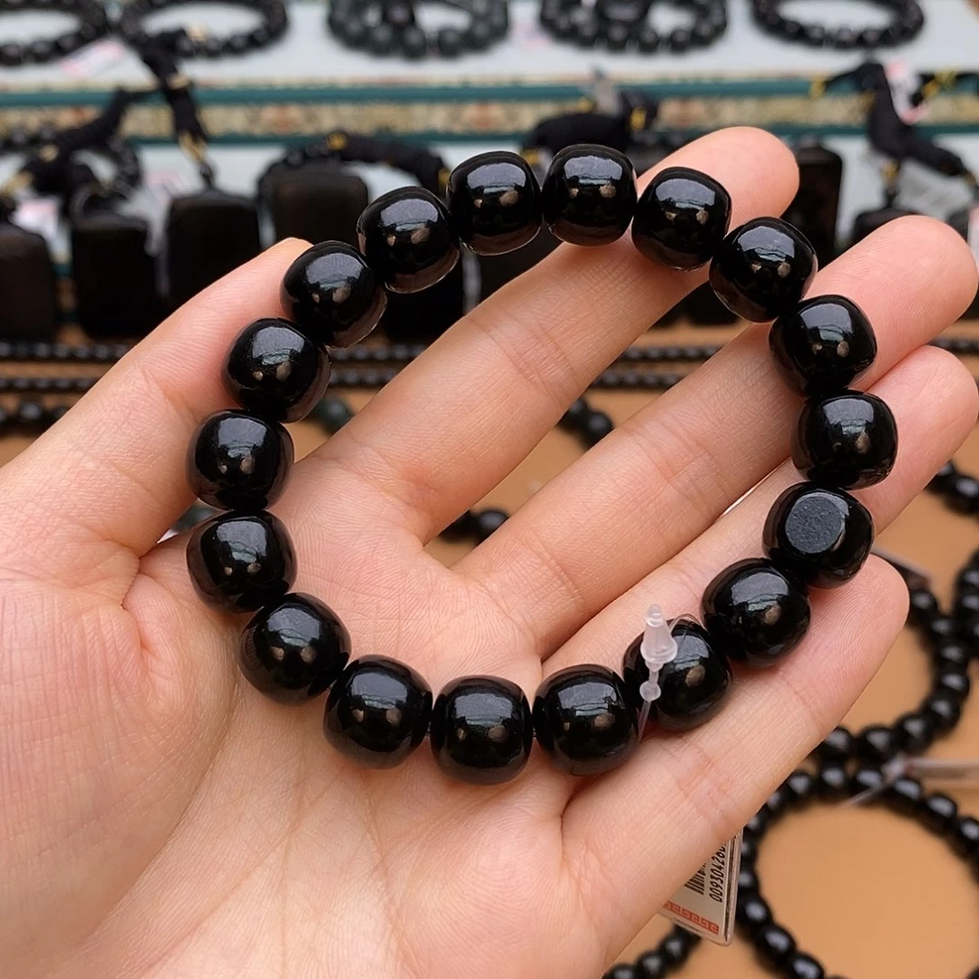 手链未镶嵌和田玉（青玉）E**飒