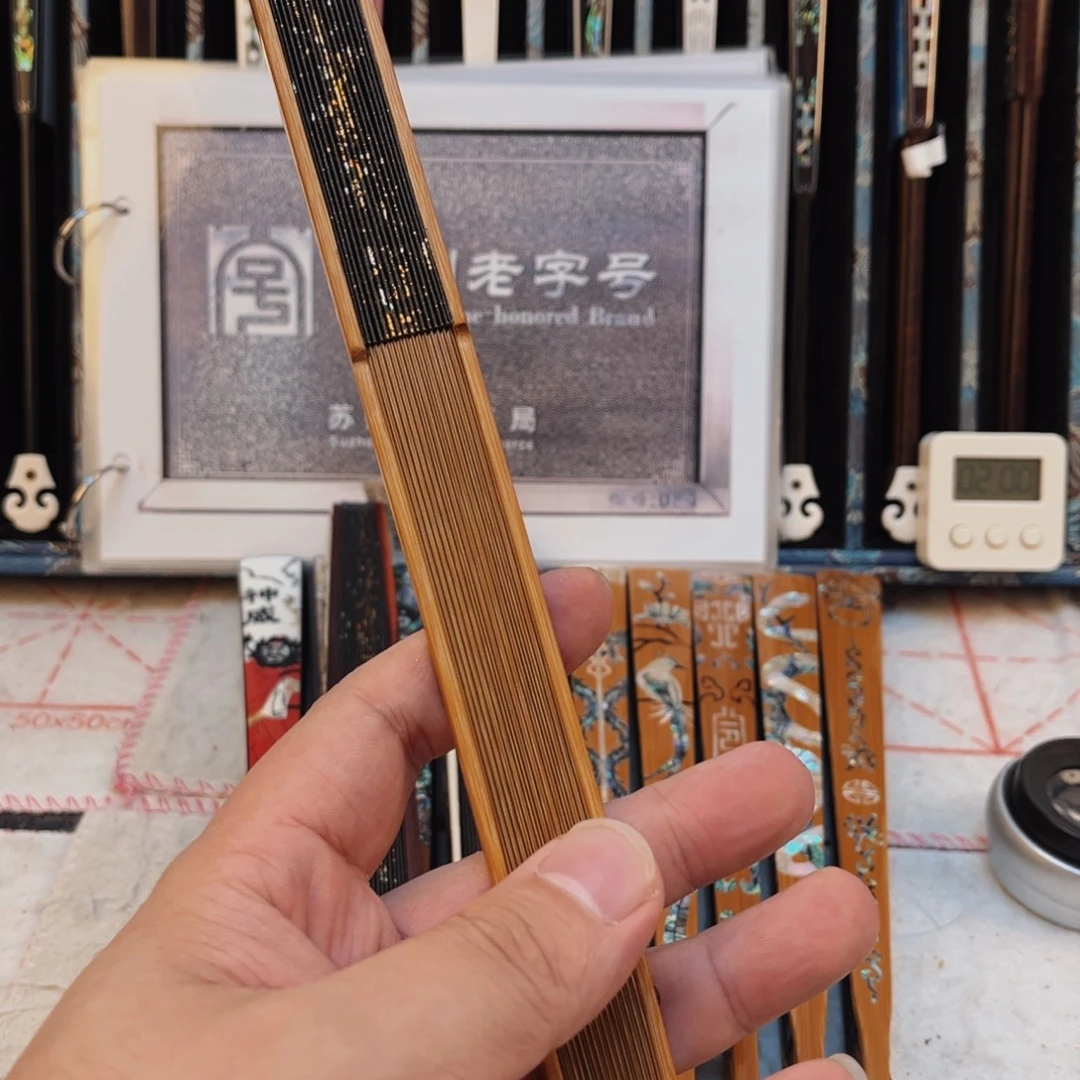 扇子手工制作文玩精品
