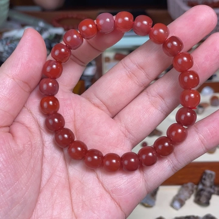 南红玛瑙未镶嵌颈饰30