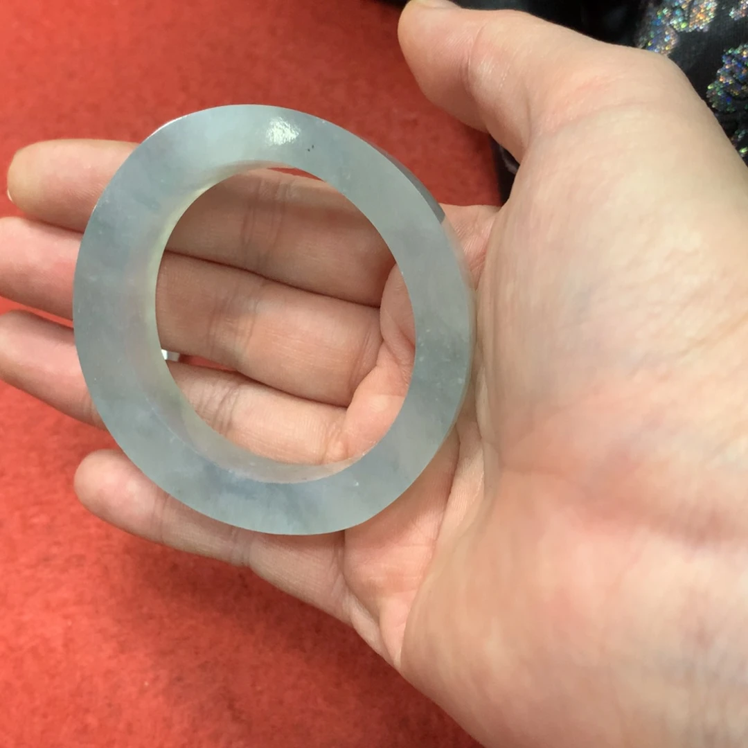 定制翡翠手镯未镶嵌纯****鬣