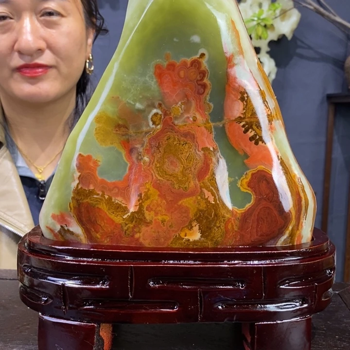 石材精品古青石摆件