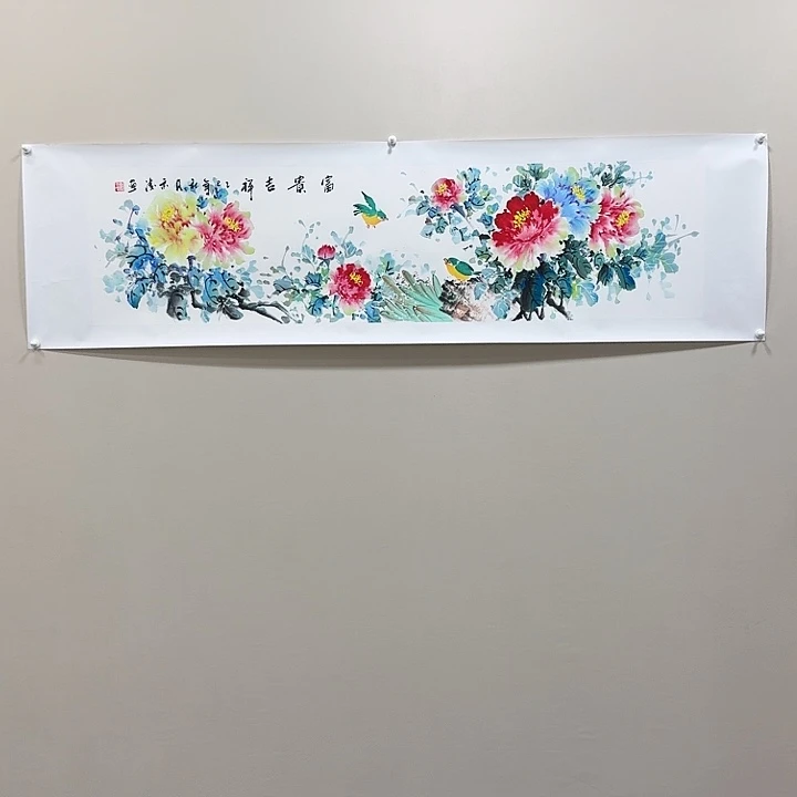 国画精品纯手绘4平尺