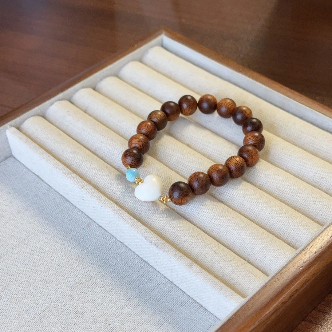 【山野】天然猛犸牙手串10mmL1030