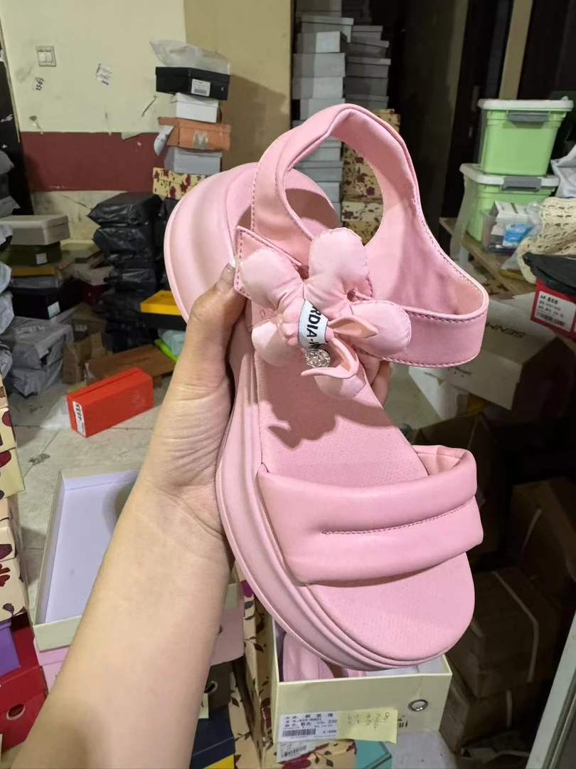 B-543夏季新款百搭舒适小兔子凉鞋8901