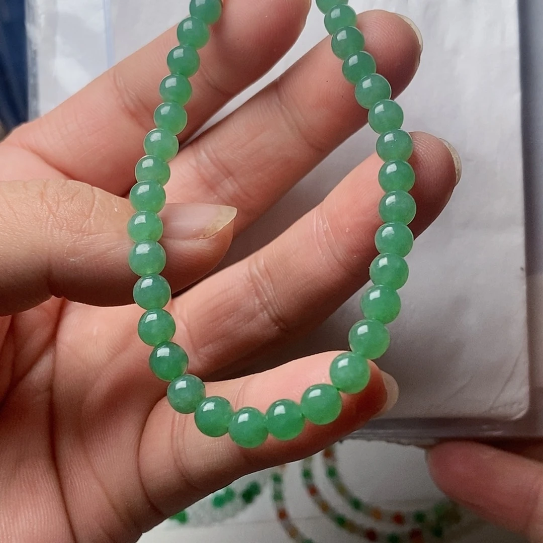 未镶嵌定制翡翠039天然缅甸翡翠5.7