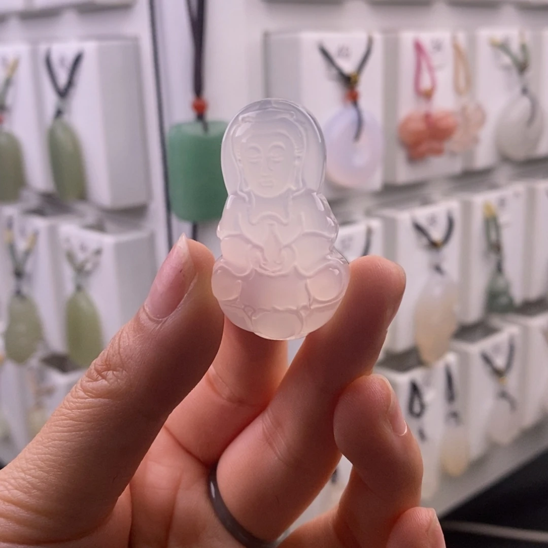 玛瑙/玉髓颈饰未镶嵌睡**足