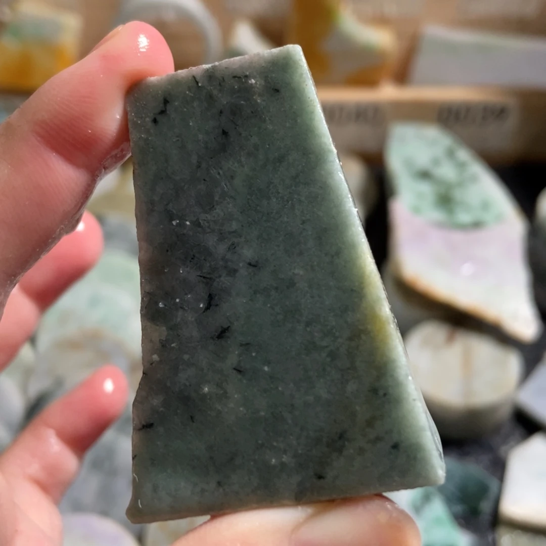 翡翠未镶嵌颈饰天然翡翠